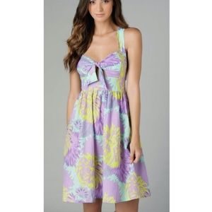 NANETTE LEPORE PALM BEACH TROPICAL SILK DRESS M
